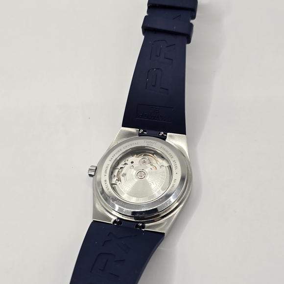 Tissot PRX Powermatic 80 Silver and Blue Watch